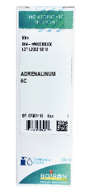 Adrenalinum 6C Boiron Liquid Dilutions 60ml