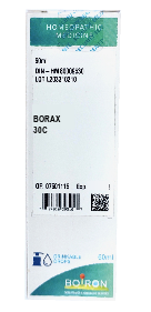 Borax 30C Boiron Liquid Dilutions 60ml
