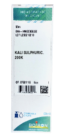 Kali Sulphuricum 200C Boiron Liquid Dilutions 60ml