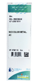 Niccolum Metallicum 4C Boiron Liquid Dilutions 60ml