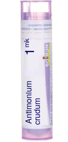 Antimonium Crudum 1M Boiron Pellets 80 pellets