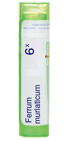 Ferrum Muriaticum 6X Boiron Pellets 80 pellets