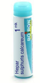 Hepar Sulphuris Calcareum 1M Boiron Pellets Unit Dose