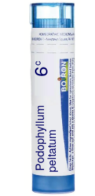 Podophyllum Peltatum 6C Boiron Pellets 80 pellets