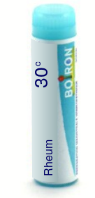 Rheum 30C Boiron Pellets Unit Dose