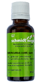 Mercurius Corrosivus 6X Schmidt-Nagel (Homeodel) Liquid 30ml